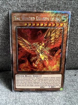 The Winged Dragon of Ra (Quarter Century Secret Rare) RA03-EN137 Quarter Century-image