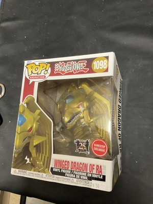 Funko POP! Animation Yu-Gi-Oh Winged Dragon of Ra Metallic GameStop Exclusive-image