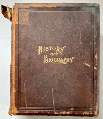 1902 JM Guinn History & Biography Southern California original leather binding-image