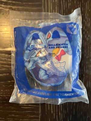 YuGiOh Hello Kitty TUXEDOSAM OBELISK TORMENTOR #7 McDonald's 2024 Happy Meal Toy-image