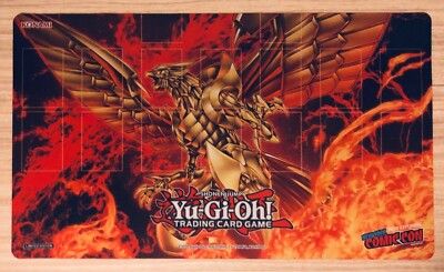 WINGED DRAGON OF RA NYCC METAVERSE MCM COMIC CON MAT PLAYMAT YUGIOH TCGMAFIA-image