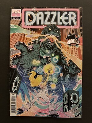 DAZZLER #1 | 2024 | From The Ashes | Domino | Godzilla Variant | Marvel -image