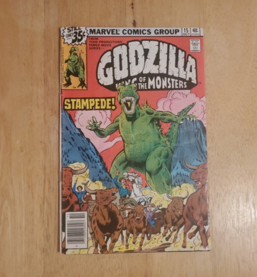 Godzilla King of the Monsters #15 Vintage Collector's Item Marvel Comics 1978-image