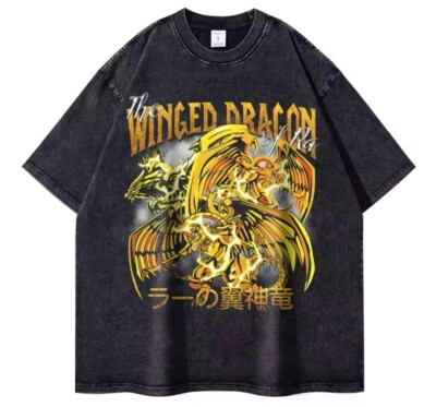 Genuine Yu-Gi-Oh! The Winged Dragon of Ra Black T-shirt Size large-image