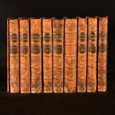 1816-1827 9vols The Itinerant, or Memoirs of an Actor & The Itinerant in Scot...-image