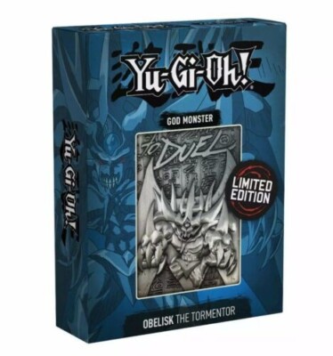 Obelisk The Tormentor- | Yu-Gi-Oh! | Limited Edition Metal God Card-image