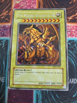 Yu-Gi-Oh! The Winged Dragon of Ra DOD-001 Prismatic Secret Rare Limited MP-image