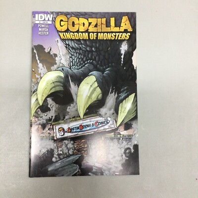 Godzilla Kingdom Of Monster #1 Austin’s Books & Comics Retailer IDW 2011 (GZ29)-image