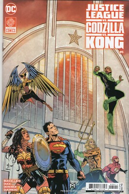DC Justice League vs. Godzilla vs. Kong #5 (Apr. 2024) High Grade-image