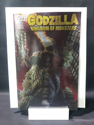 IDW Publishing Godzilla Kingdom of Monsters #1 Alex Ross Foil Variant 2025-image