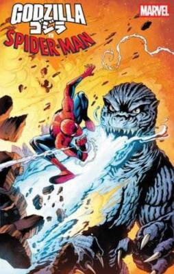 GODZILLA VS SPIDER-MAN #1 CHRIS CAMPANA VAR MARVEL PRH-image