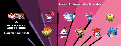 2024 -18-14 McDonald's Hello Kitty & Yu-Gi-Oh Plush Toys Set / Single (Pick) New-image