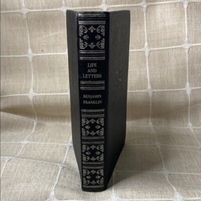 Vintage Life and Letters Benjamin Franklin Biography History Collectible Book-image