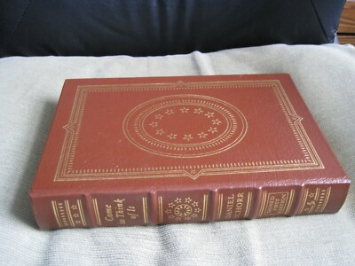 DANIEL SCHORR SIGNED - COME TO THINK OF IT - EASTON PRESS FIRST EDITION LEATHER-image