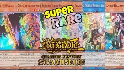 Yugioh Quarter Century Stampede RA04 Super Rare MINT-image