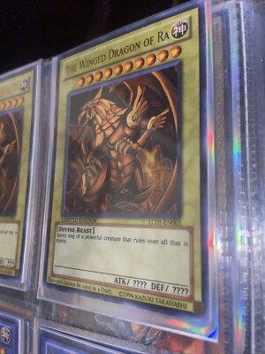 Yugioh! The Winged Dragon of Ra 25th Anniversary LC01-EN003 Quarter Century SR-image