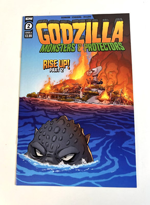 Godzilla Monsters and Protectors #2 Gem Wow IDW Variant Cover A (2021)-image