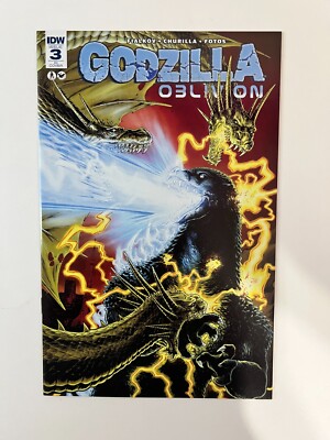 Godzilla Oblivion #3 1:10 Galusha Retailer Incentive Variant NM IDW 2016-image