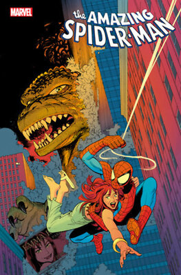 Amazing Spider-Man #58 D Leo Romero Godzilla Variant (09/25/2024) Marvel-image