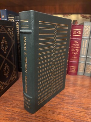 Harry S. Truman   Margret Truman.  Easton Press Leather w Notes. Fine Unread-image