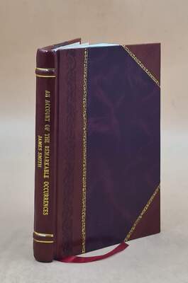 An Account Of The Remarkable Occurrences In The Life And Travels [Leather Bound]-image