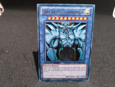 2016 Yu-Gi-Oh! Limited Edition Obelisk the Tormentor #YGLD-ENG02 SP-image