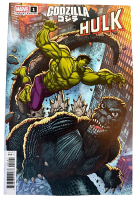 GODZILLA VS HULK #1 PACO DIAZ VARIANT MARVEL COMICS  2025 NM-image