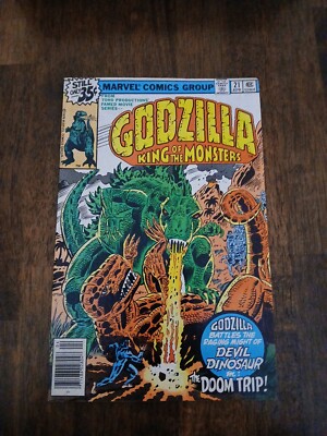 Godzilla #21 (1979) VF- 7.5-image