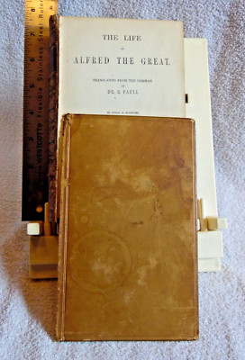 1873 The Life of Alfred the Great by Pauli leather translated English by Thorpe-image