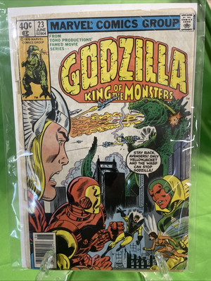 Godzilla King Of The Monsters #23 (1979) Avengers App-image