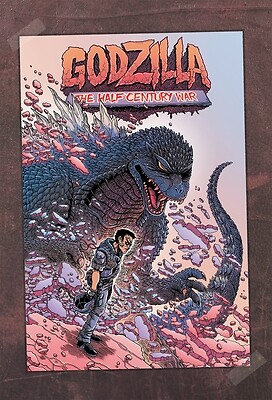 Godzilla: The Half-Century War Stokoe, James Hardcover-image