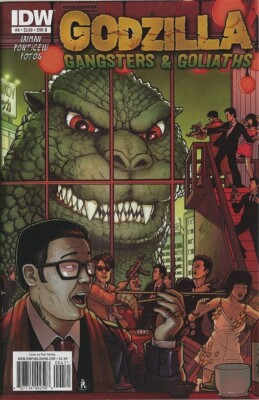 2011 IDW - Godzilla Gangsters & Goliaths # 4 - High Grade Copy-image