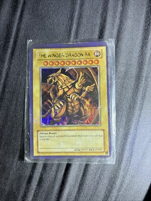 The Winged Dragon of Ra - GBI-003 - Secret Rare - HP/DMG-image