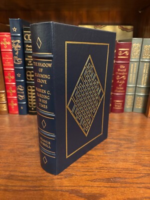 Warren G. Harding.  Francis Russell  Easton Press 1988 Leather w Notes-image