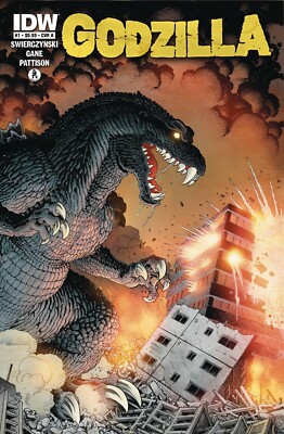 GODZILLA 70th ANNIVERSARY 1 FOIL CLASSIC GODZILLA VARIANT NM 2025 IDW-image