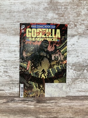 IDW Godzilla The New Heroes 2025 FCBD Unstamped Near Mint!-image