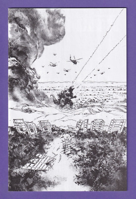 Godzilla Vs. America: Los Angeles 1:25 Hardman B&W Variant Actual Scans!-image