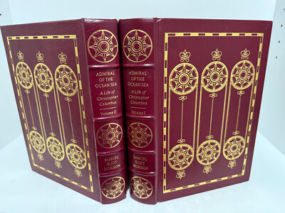 Easton Press Samuel Eliot Morison - Admiral of the Ocean Sea: A Life of Columbus-image