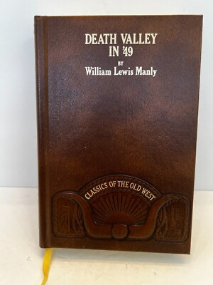 Classics of the Old West Death Valley in '49 Leather Bound Embossed Cover-image