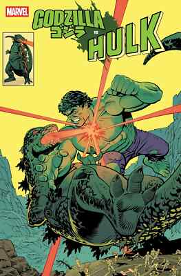 GODZILLA vs. HULK #1 (LEONARDO ROMERO HOMAGE VARIANT)(2025) COMIC BOOK ~ MARVEL-image