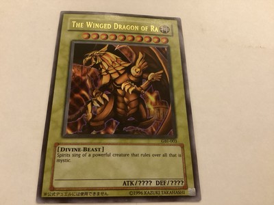 GBI-003 The Winged Dragon Of Ra Ultra Rare Promo NM Yugioh-image
