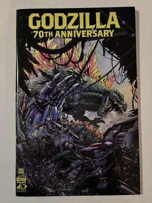 Godzilla 70th Anniversary Zornow 1:10 Variant Edition IDW 2024 One Shot Special-image