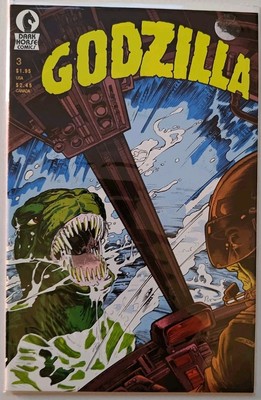 Godzilla #3 Dark Horse 1988 Vol. 2 – First Appearance Key Issue Comic-image