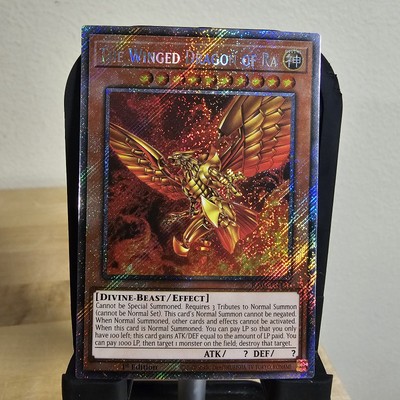 The Winged Dragon of Ra 1st Edition Platinum Secret Rare RA03-EN137 NM-image
