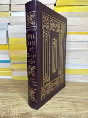 Easton Press The Life of Lenin - Louis Fischer Volume 2 Leather Luxury Books-image