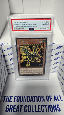 Yu-Gi-Oh The Winged Dragon of Ra Limited Edition TN19-EN009 - PSA 8-image