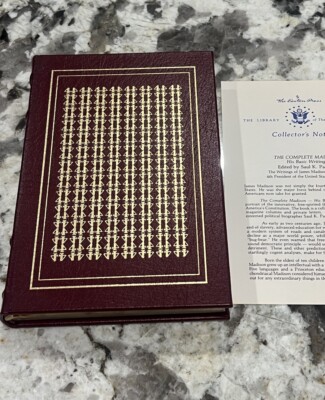 UNREAD The Complete Madison: Presidents Library Easton Press Leather Book-image