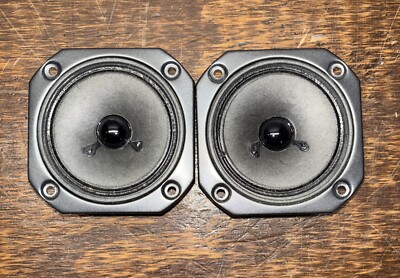 FISHER Speakers SA80484-1 DH23 3” Tweeters 4 Ohm PAIR-image