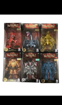Yu-Gi-Oh PhatMojo Series 1 Set All 6 Figures New In Box Exodia Blue-Eyes Obelisk-image