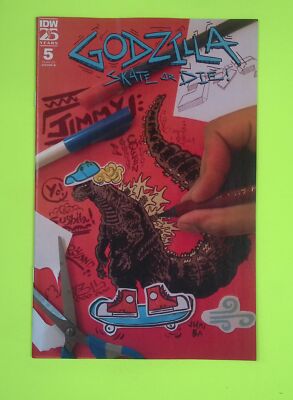Godzilla Skate or Die #5b 2024 IDW Publishing Variant High Grade G31-40-image